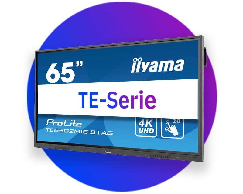 Iiyama interactieve aanraakschermen (TE-serie)