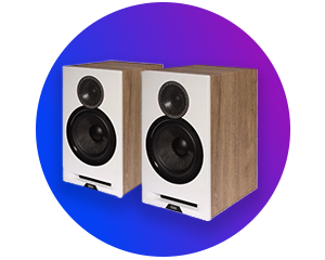 Boekenplank luidspreker Boekenplank luidspreker