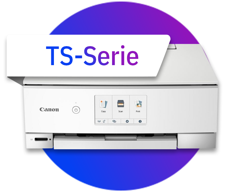 Canon printers met losse cartridges (TS-serie) Canon printers met losse cartridges (TS-serie)