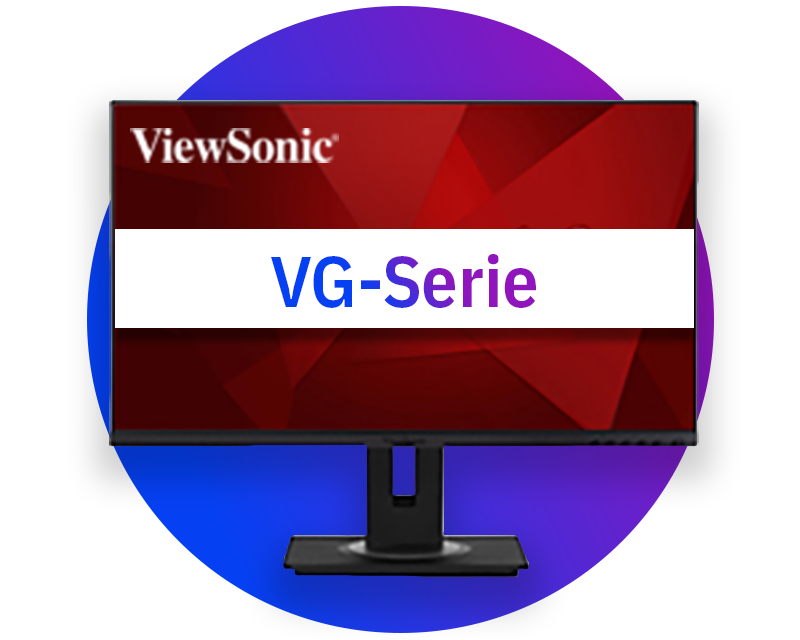ViewSonic ergonomische monitoren (VG-serie)