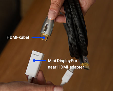 Mini DisplayPort naar HDMI-adapter