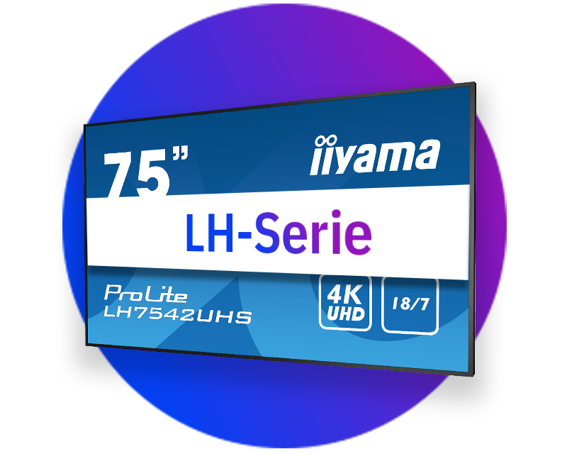 Professionele iiyama Standalone displays (LH-serie)