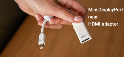 Mini DisplayPort naar HDMI-adapter