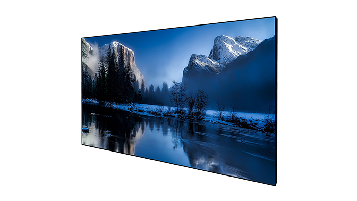 DELUXX Cinema hoog contrast scherm SlimFrame