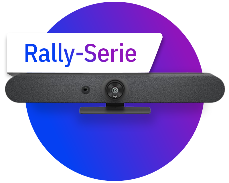 Logitech oplossingen voor vergaderruimtes (Rally-serie)