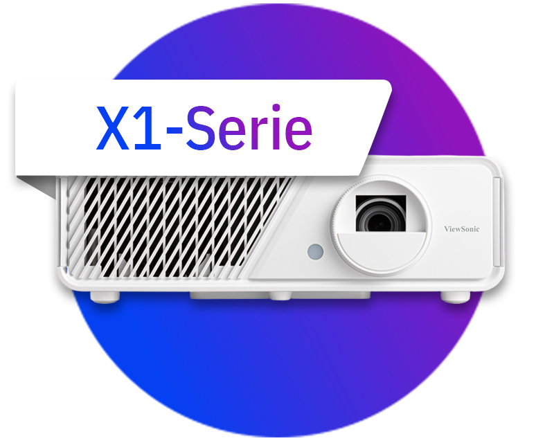 ViewSonic Home Cinema LED Projector (X1-serie)