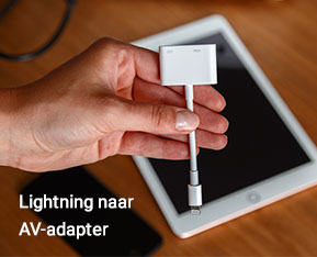 Lightning naar AV-adapter