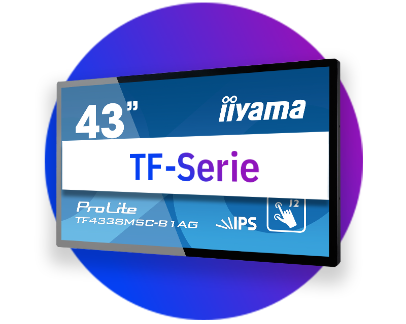 iiyama Open Frame Displays (TF-serie)