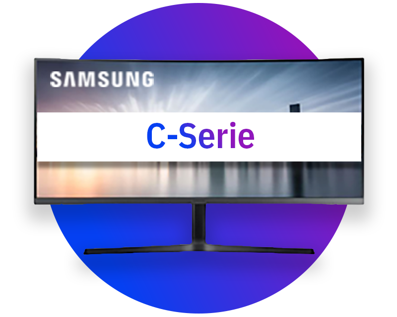 Samsung gebogen monitoren (C-serie)