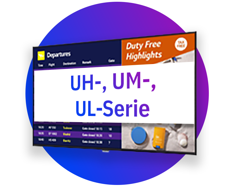 Professionele LG Standalone displays (UH, UM, UL Series)