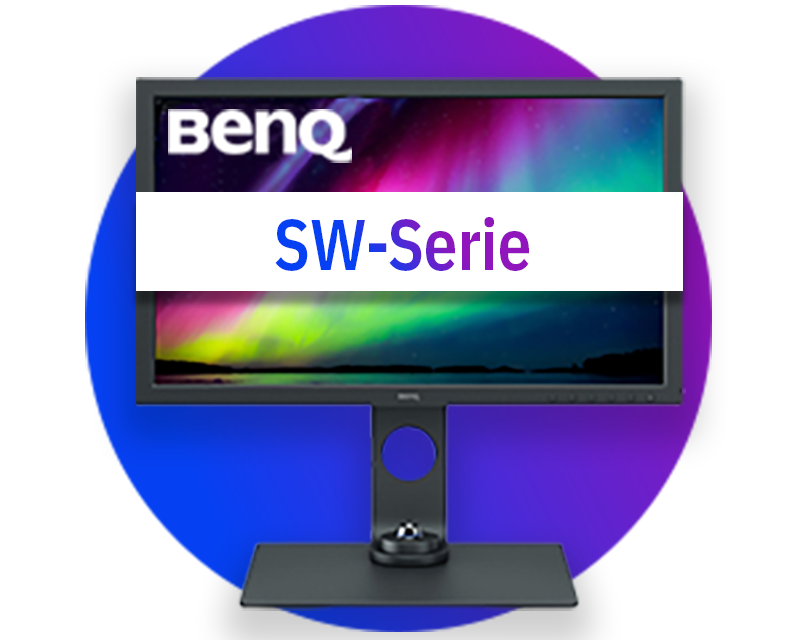 BenQ grafische monitoren (SW-serie)