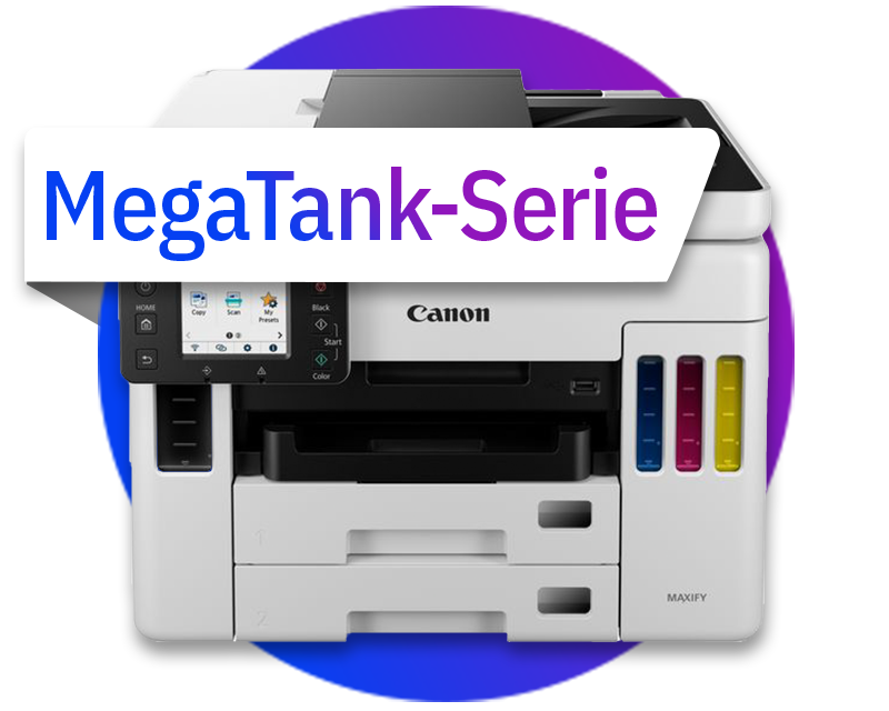 Canon printer met inkttank (MegaTank serie) Canon printer met inkttank (MegaTank serie)