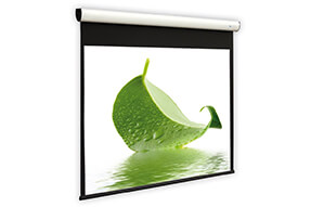 DELUXX Cinema Elegance elektrisch projectiescherm 213 x 169 cm mat wit Varico Flat