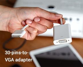 30-pins-to-VGA adapter