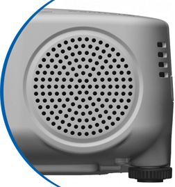 Projector met geïntegreerde luidspreker?